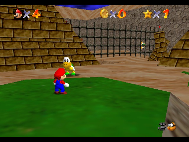 Super Mario 64 - Warp Zone DX (demo 1)